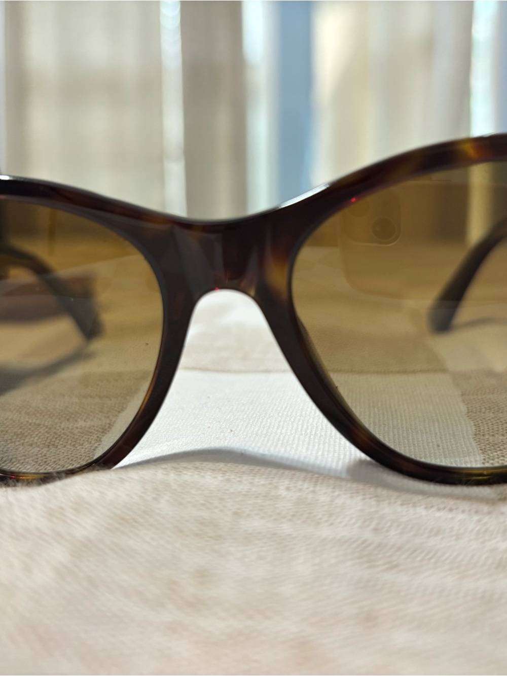 Michael Kors Tortoiseshell Sunglasses with Brown Lenses